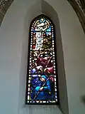 Glasfenster im Chor
