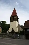 Die evangelische Kirche in Gelbingen