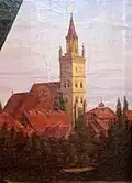 Aussehen im Jahre 1842. Detail eines Gemäldes von Georg Friedrich Bolte (1814–1877)