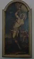 Der Heilige Sebastian vom Seitenaltar (Rauth, Heilbronn)