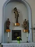 Hl. Sebastian, Hl. Laurentius und Hl. Stefanus