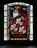 Wappen der Familie von Cramm in der Kirchhorster Kirche St. Nikolai