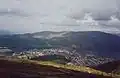 Gesamtansicht der Stadt von Osten