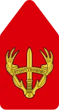 Regimentsabzeichen Stoottroepen mit Stormdolk