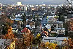 Blick vom Kreuzbergl
