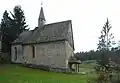 Nordostansicht der Filialkirche Sankt Primus und Felizian
