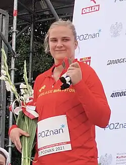 Klaudia Kardasz – ausgeschieden mit 17,07&nbsp;m