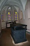 Innenansicht der Grabkammer
