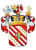 Wappen der Grafen von Klebelsberg, 1733