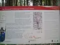 Örtliche Informationstafel