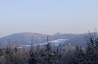 Blick zum Kleis im Winter