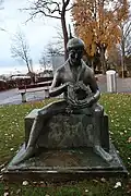 Kleist-Denkmal von Urban Thiersch (1983) in Thun