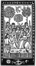 Illustration aus Das Dekameron von Boccaccio