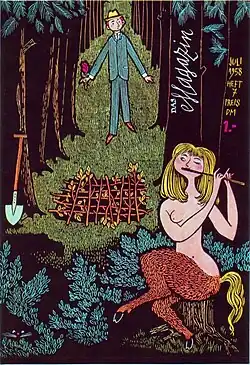 Titelseite des Magazin
