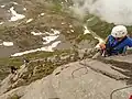 Der Klettersteig Rigidalstockwand