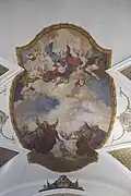 Fresko im Langhaus
