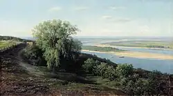 Wolga unweit von Simbirsk, 1881