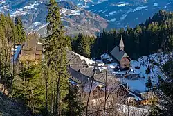 Oberer Teil des Klosters