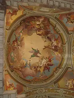 Kuppelfresko der ehem. Gnadenkapelle Und (1756)