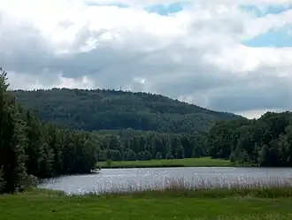 Klosterberg von Rothnaußlitz gesehen