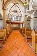 Blick in den Innenraum der Klosterkirche
