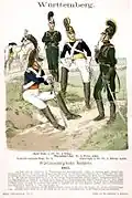 Uniformen Reiterei 1812
