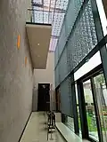 Innenansicht des Erweiterungsbaus