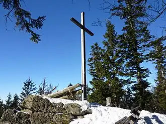 Gipfelkreuz auf dem Knogel