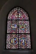 Fenster mit Rundbildern, seit 1819/20 in St.&nbsp;Florin