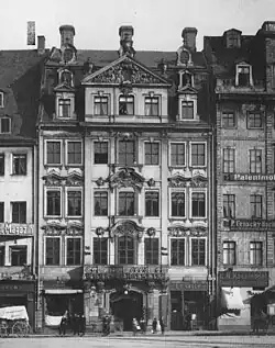 Marktseite um 1890