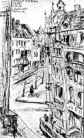 Straßen­ecke in Berlin, 1921