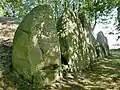 Randsteine der Südseite