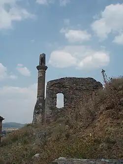Ruinen einer osmanischen Moschee in Konitsa