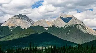 Im Kootenay-Nationalpark nahe Sinclaire Pass