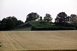 Die Kopfsteine aus Richtung Osten