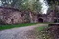 Südlicher Innenhof der Burgruine Marstetten