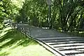 Treppe zum Denkmal