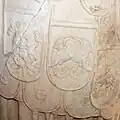 Detail des Schuppen­panzers einer römischen Panzerstatue