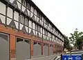 Blick von Osten auf die nördliche Längsseite