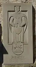 Gedenkplatte Pfarrer Jakob Böhmler