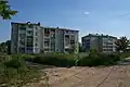 Ein Wohnblock in Kosterjowo