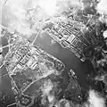 Luftbild vom 18. März 1945