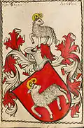 Wappen der Herren von Kotzau