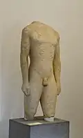 Kouros aus Kameiros, etwa 555 bis 540 v.&nbsp;Chr.