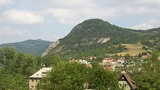 Kozí vrch von Velké Březno aus gesehen