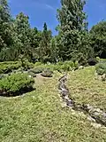 Bachlauf im Kräuterpark