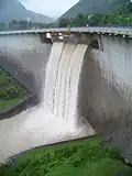 Die Überfallfelder beim Hochwasser 2013