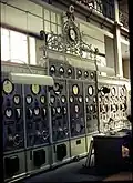 Kontrollwand im alten Kraftwerk