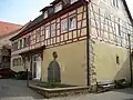 Altes Fachwerkhaus beim Graf-Eberstein-Schloss