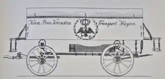 Elastischer Kranken-Transportwagen